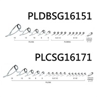 ステンレスSiC コマセ真鯛セット/PLCSG16171・PLDBSG16151